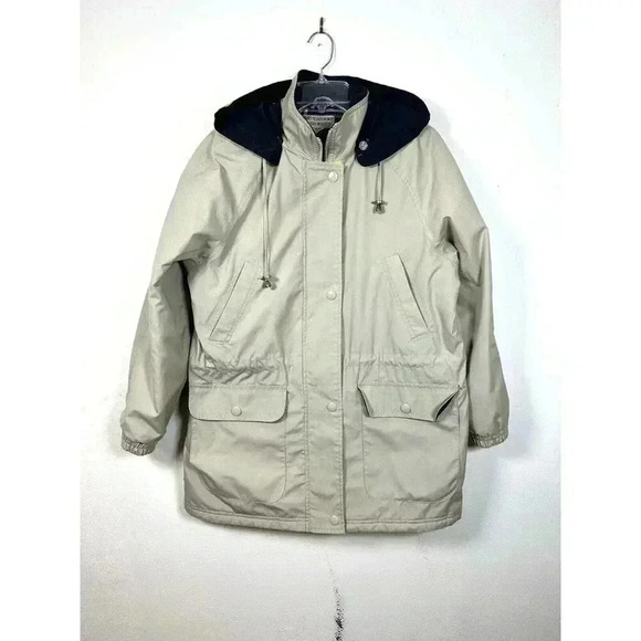 vintage MULBERRY STREET 15101 Women's Size Medium Parka Coat Hood Quilted Jacket - Picture 1 of 13